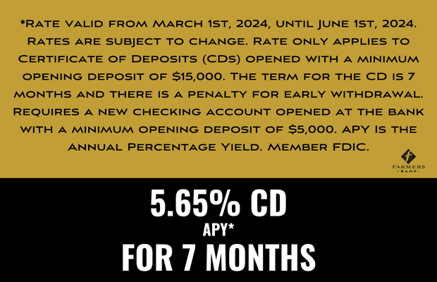 Disclosures for CD Special